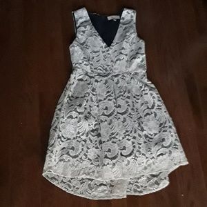 Montau  White Lace dress